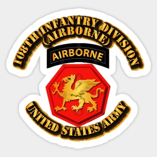 108th Infantry Division - Airborne Sticker